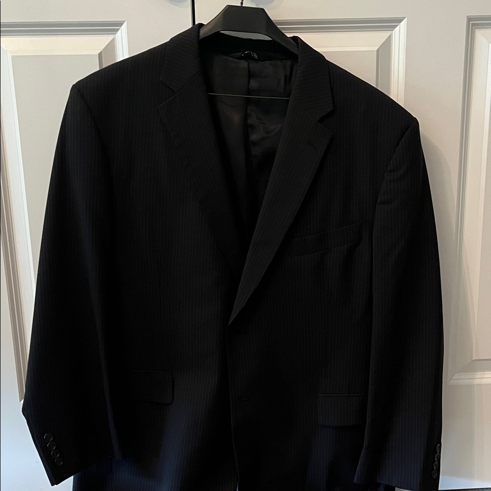 Jos. A. Bank Classic Black with fine stripes Suit Set